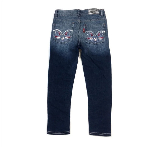 BY128 Levi’s Denim Legging Jeans 5 Reg - Picture 4 of 6